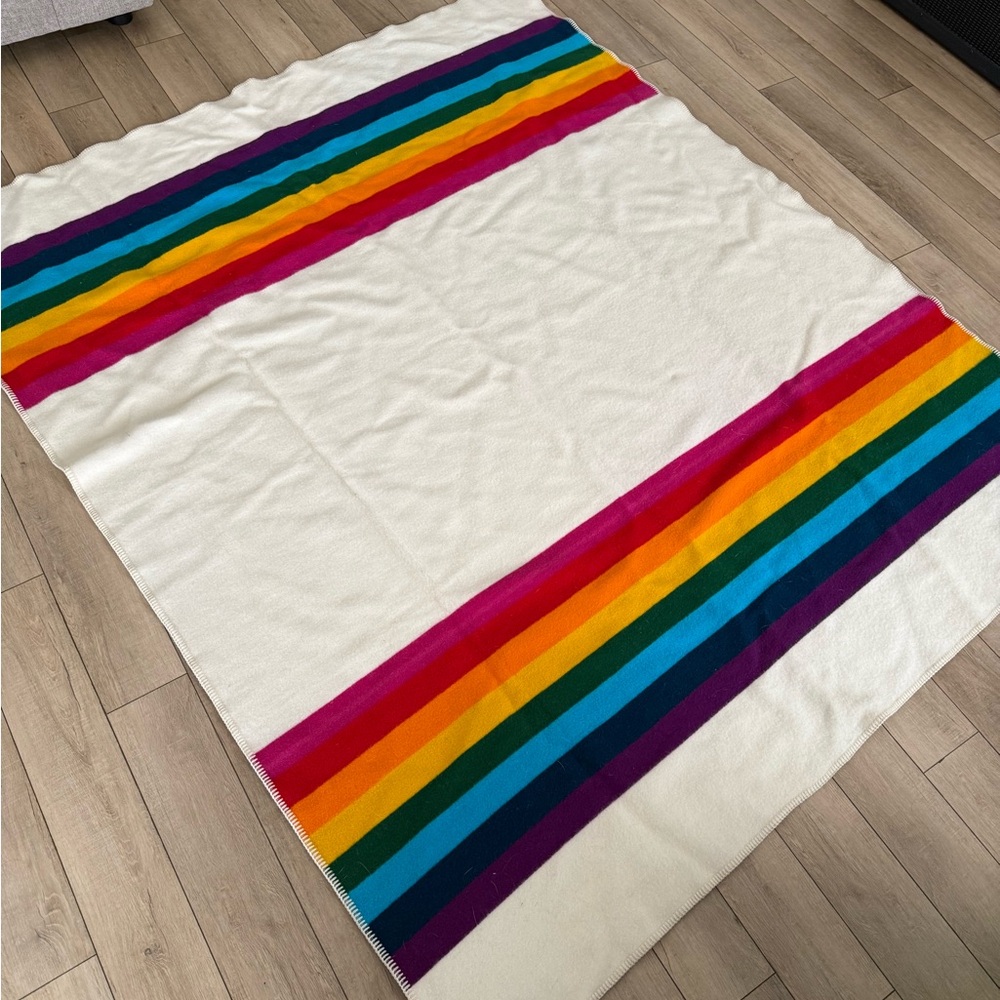 Colorful Striped Blanket